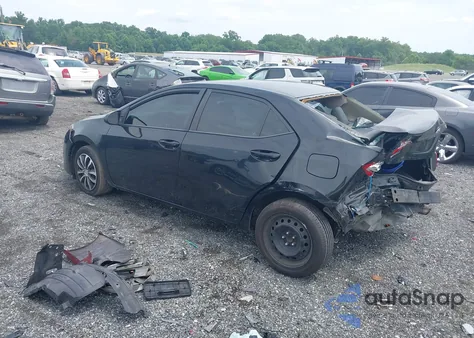 2017 Toyota Corolla Le z USA, uszkodzony, nr VIN 2T1BURHE0HC886419